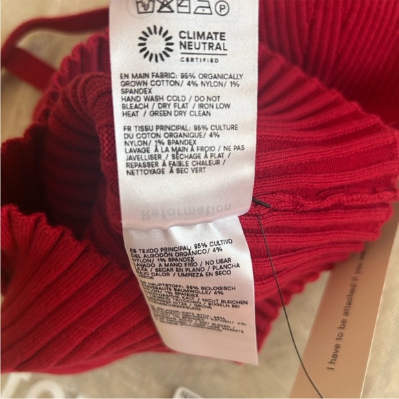 NWT • Delia sweater top in lipstick - Picture 5 of 7